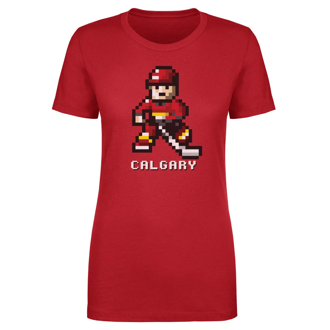 Calgary Hockey 8-bit WHT sold by 500 Level