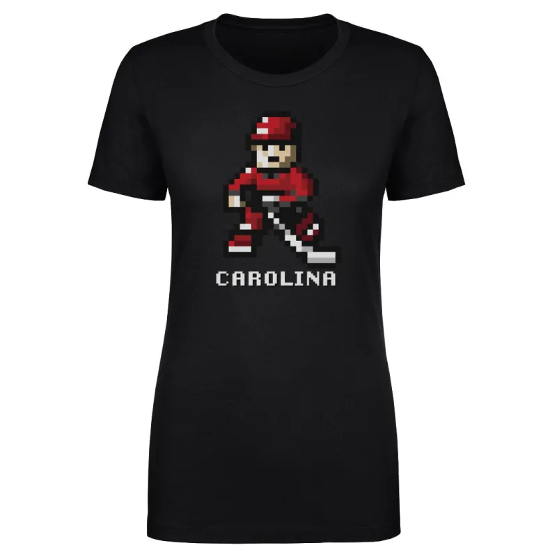 Carolina Hockey 8-bit WHT sold by 500 Level
