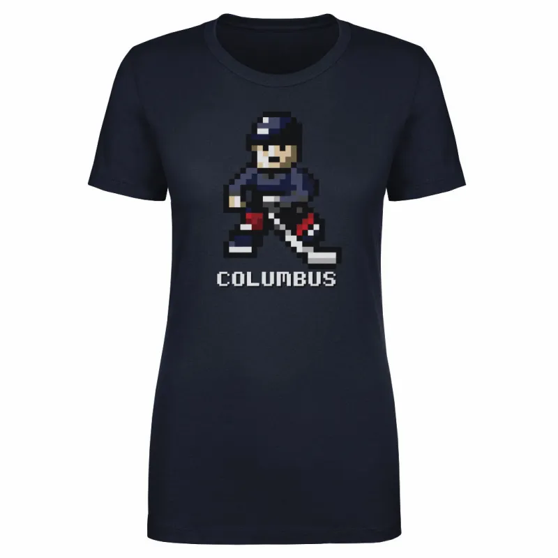 Columbus Hockey 8-bit WHT sold by 500 Level