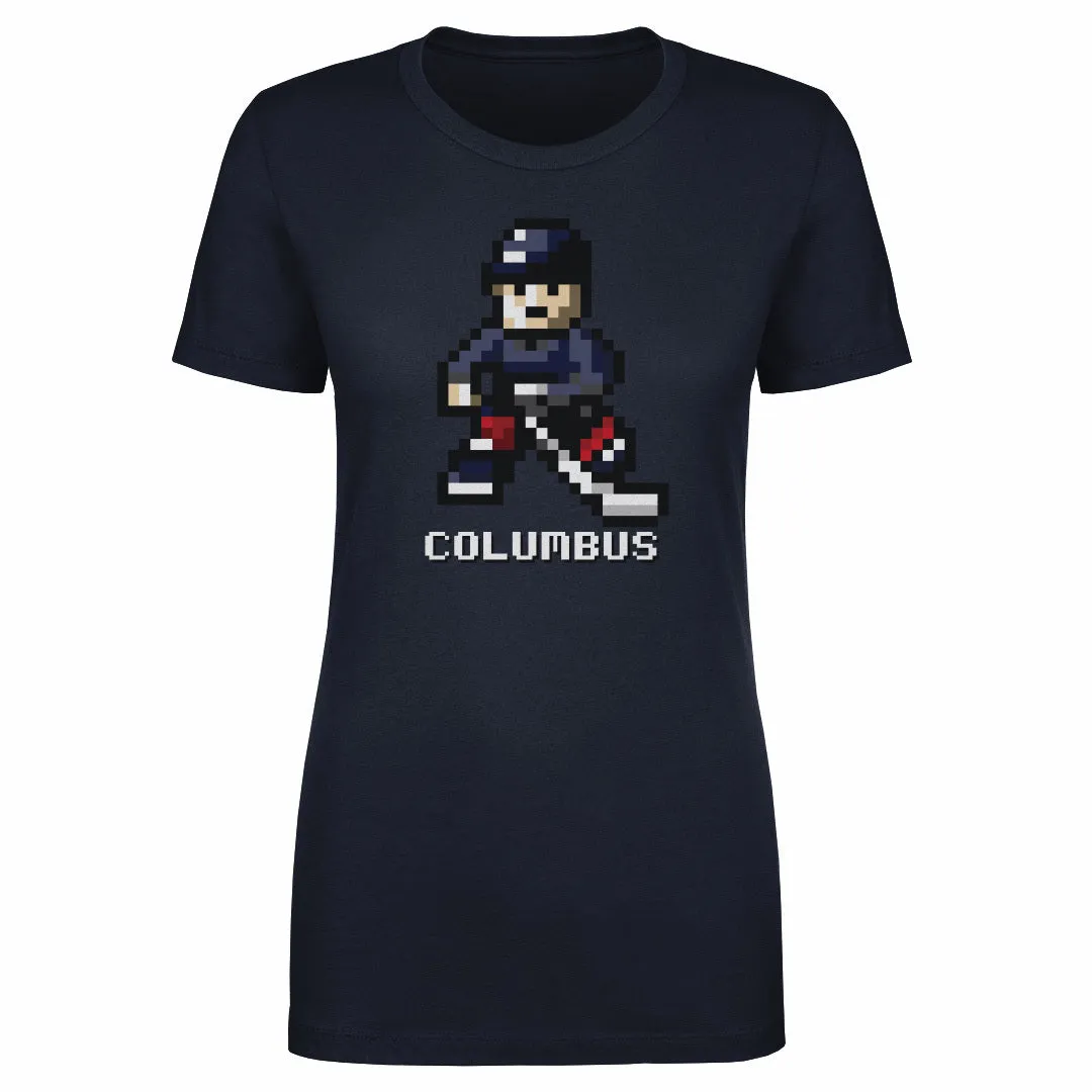 Columbus Hockey 8-bit WHT sold by 500 Level