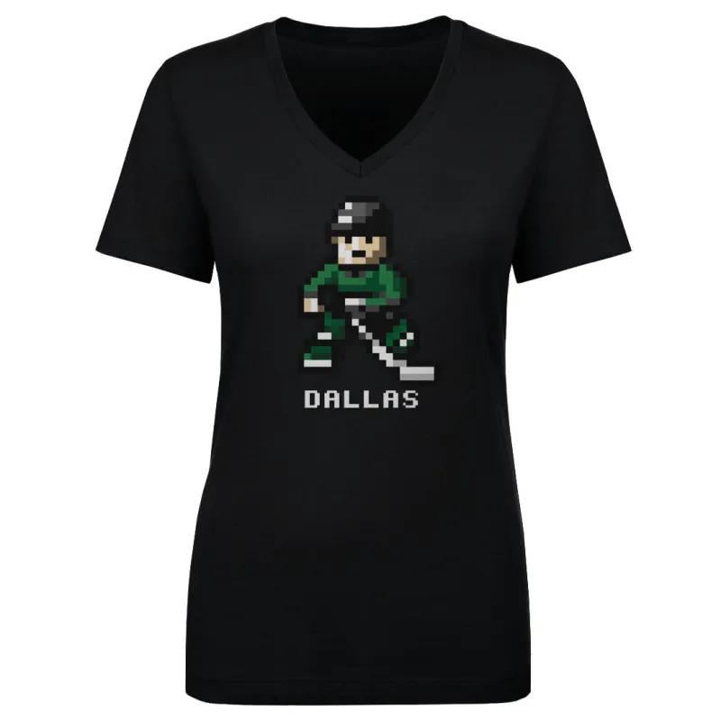 Dallas Hockey 8-bit WHT sold by 500 Level
