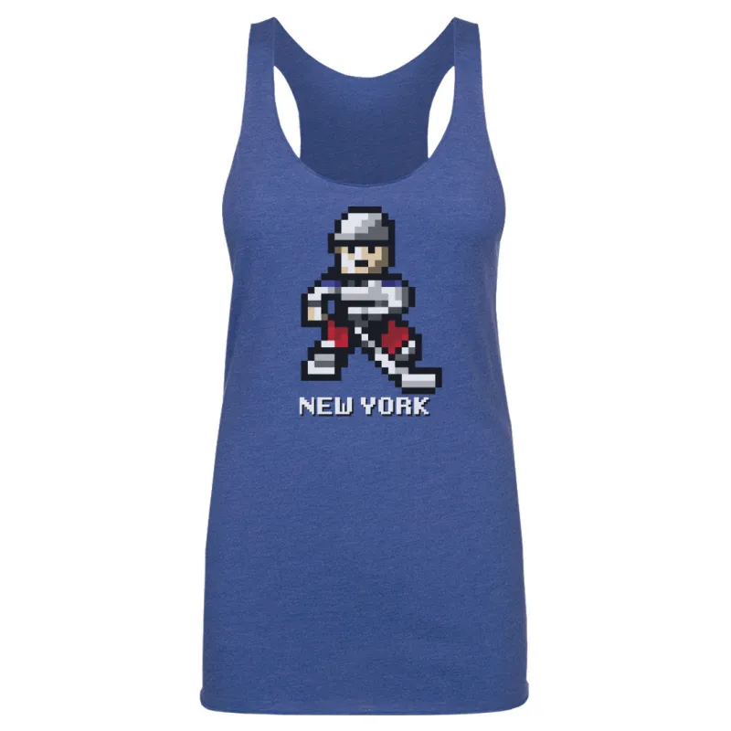 New York R Hockey 8-bit WHT sold by 500 Level