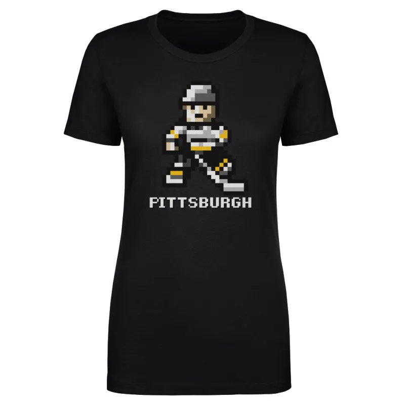 Pittsburgh Hockey 8-bit WHT sold by 500 Level