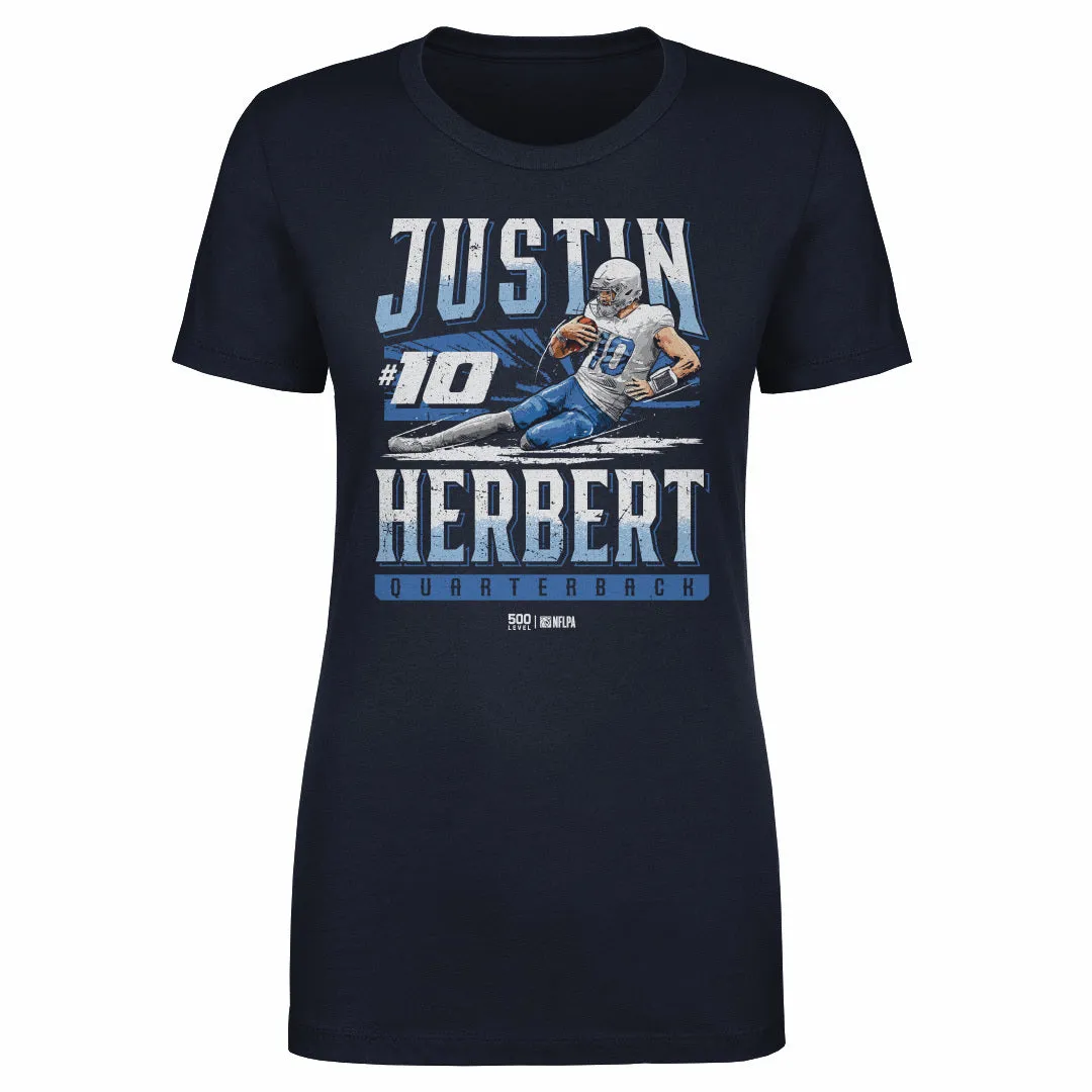 Justin Herbert Los Angeles C Slide WHT sold by 500 Level