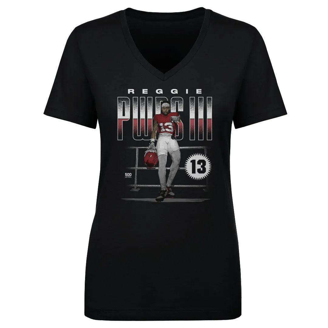 Reggie Powers III College Player Name WHT sold by 500 Level