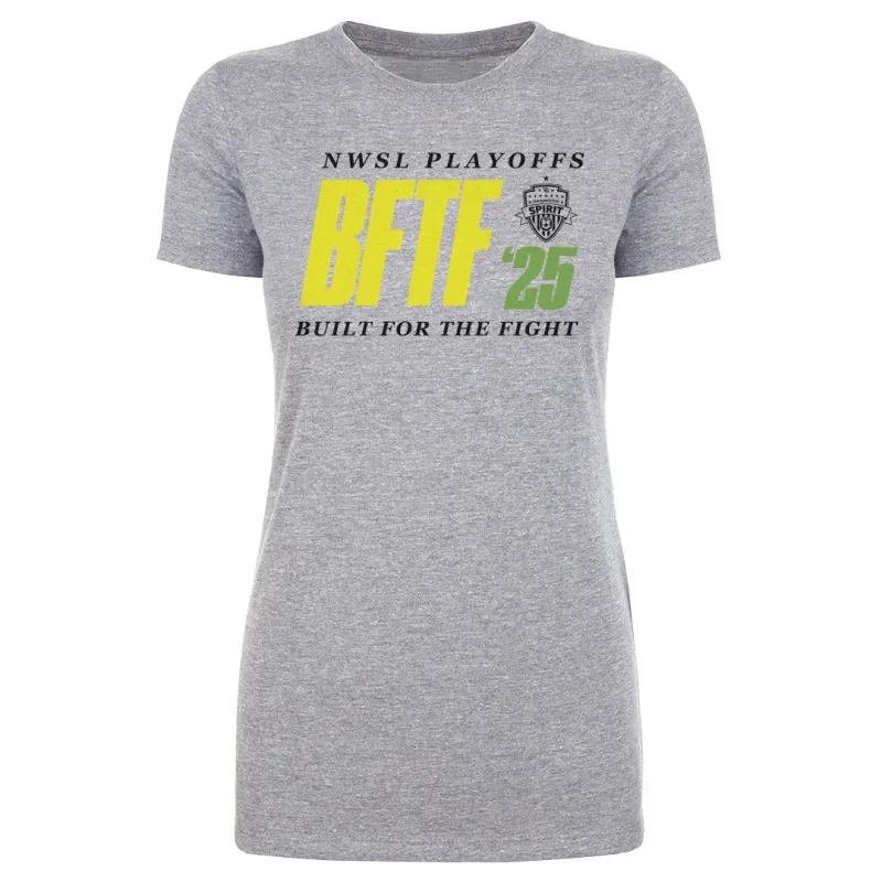 Washington Spirit 2025 Playoffs BFTF WHT sold by 500 Level