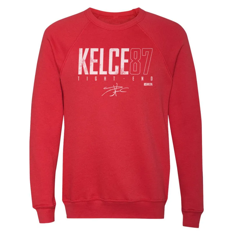 Travis Kelce Kansas City Elite WHT sold by 500 Level