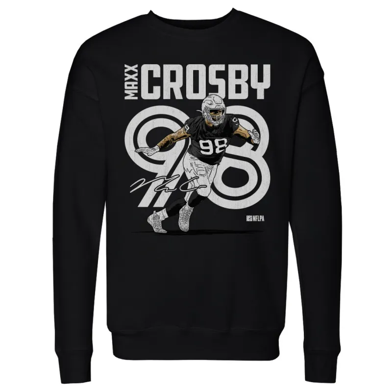 Maxx Crosby Inline WHT sold by 500 Level