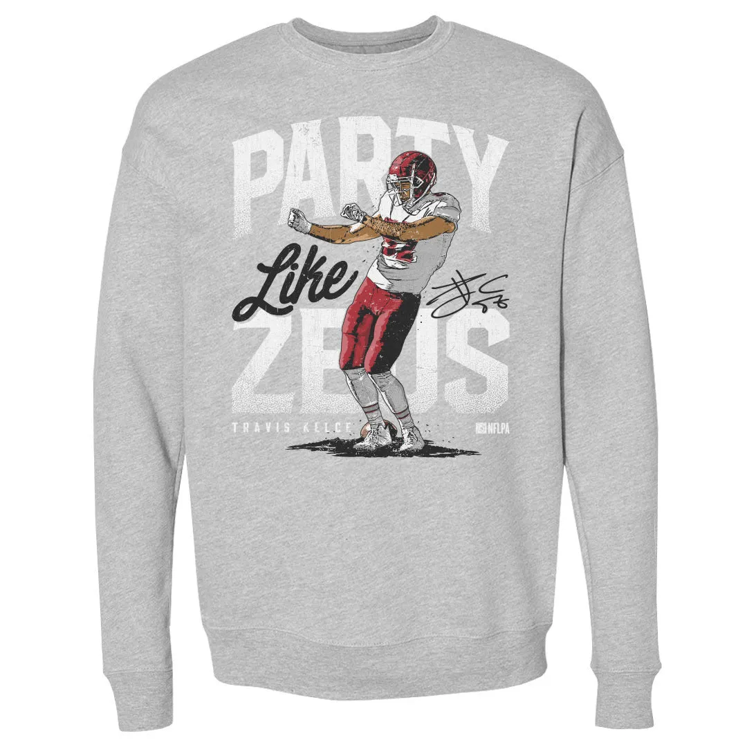 Travis Kelce Zeus Party WHT sold by 500 Level