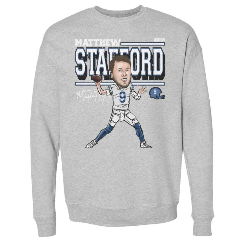 Matthew Stafford Cartoon WHT sold by 500 Level