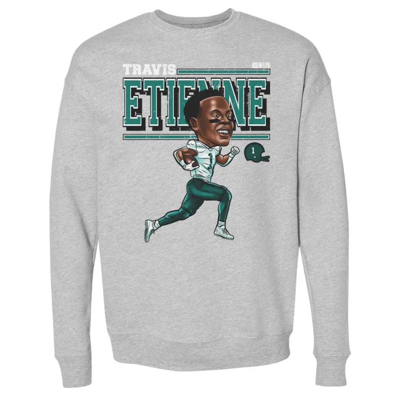 Travis Etienne Cartoon WHT sold by 500 Level