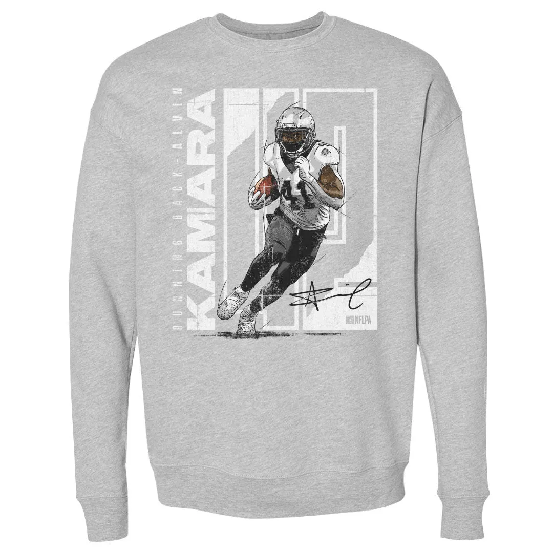 Alvin Kamara Stretch W WHT sold by 500 Level
