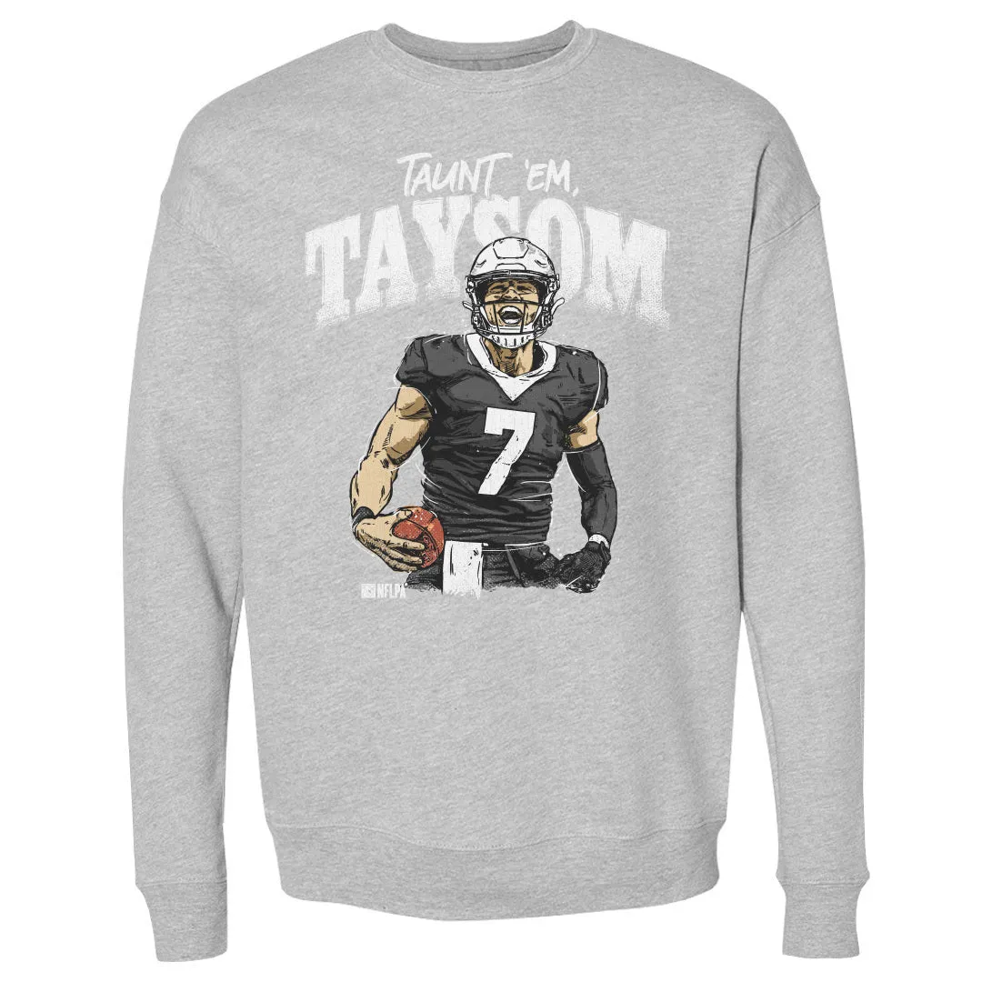 Taysom Hill Taunt WHT sold by 500 Level