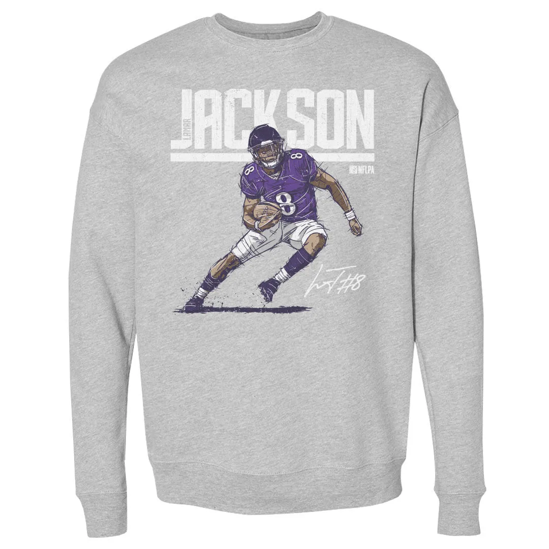 Lamar Jackson Hyper W WHT sold by 500 Level