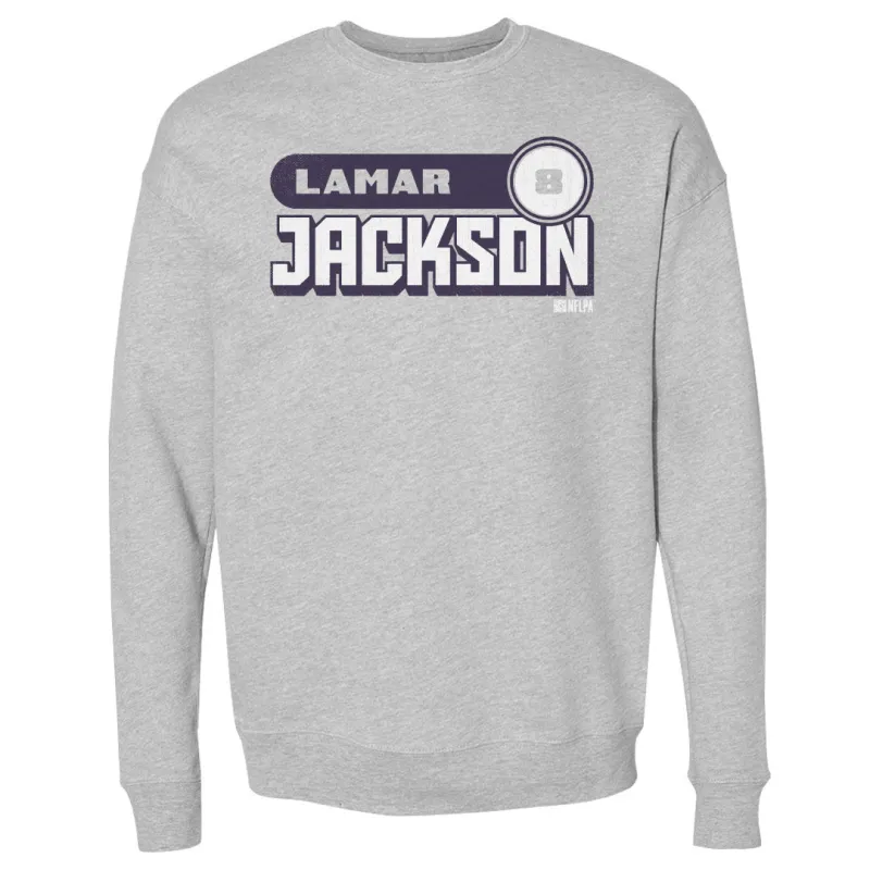 Lamar Jackson Retro Font WHT sold by 500 Level