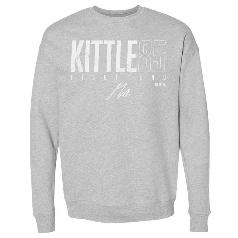 George Kittle San Francisco Elite WHT sold by 500 Level