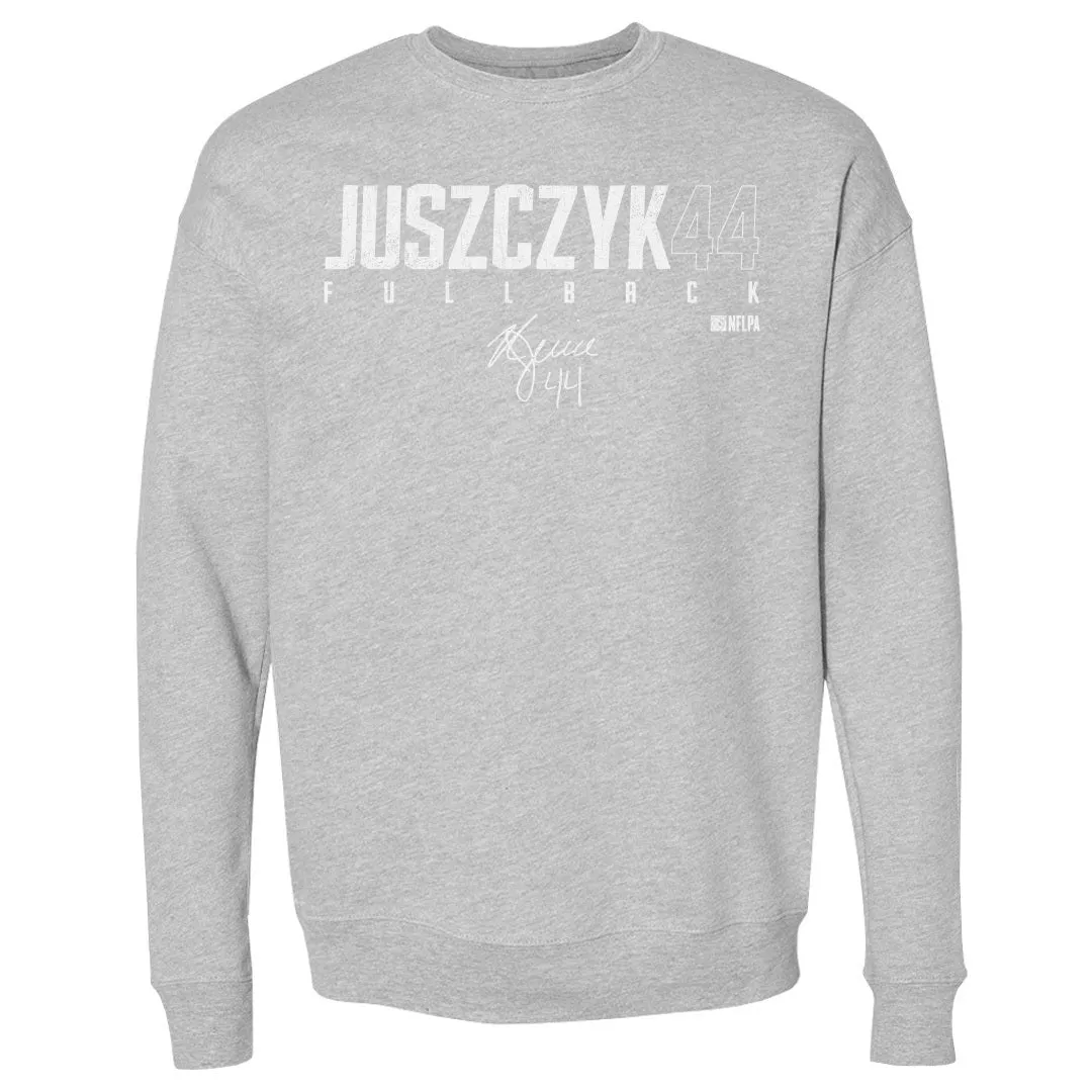 Kyle Juszczyk Elite W WHT sold by 500 Level