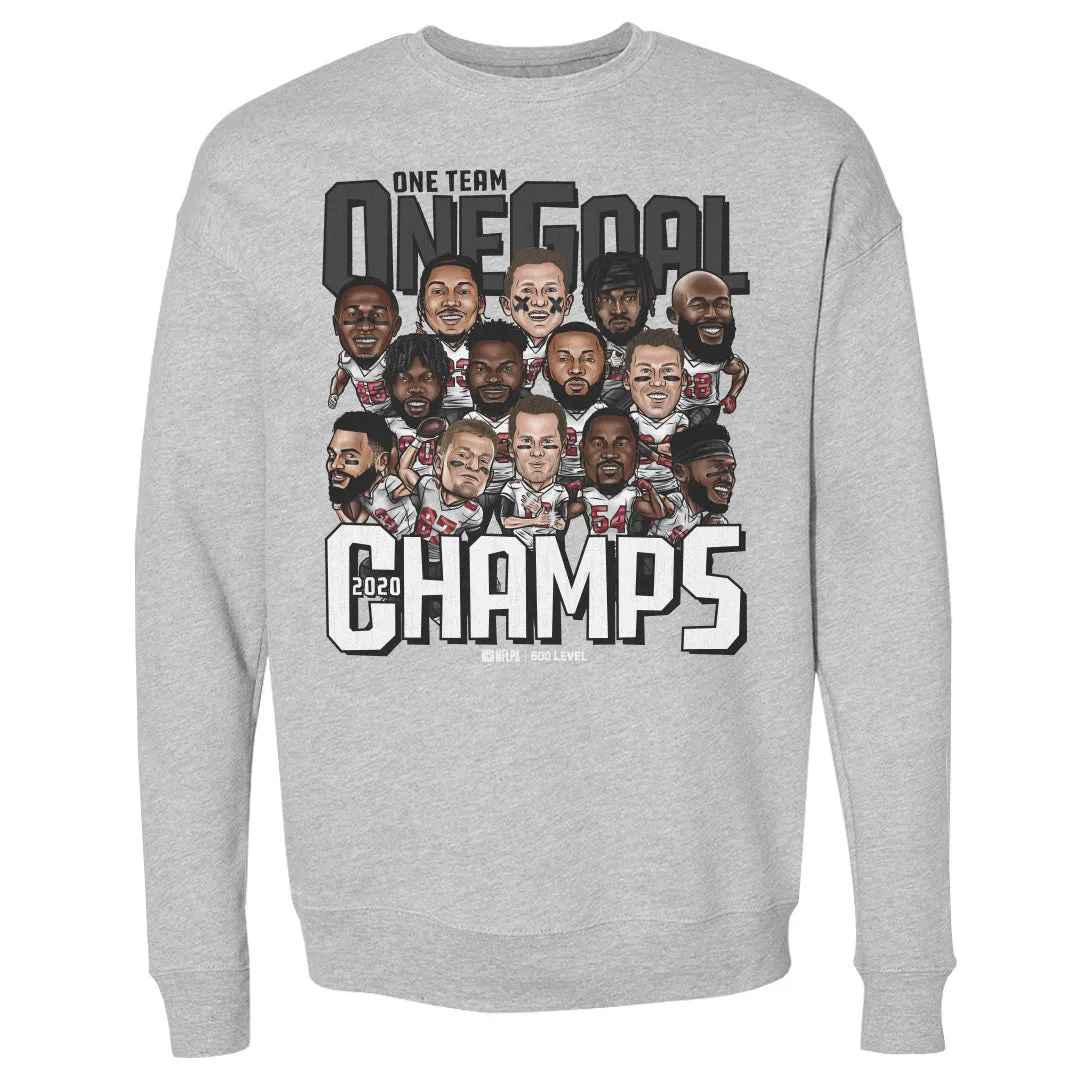 Tampa Bay Football 2020 Champions WHT sold by 500 Level