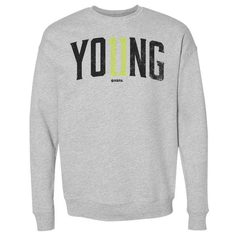 Trae Young Name Number K WHT made by 500 Level