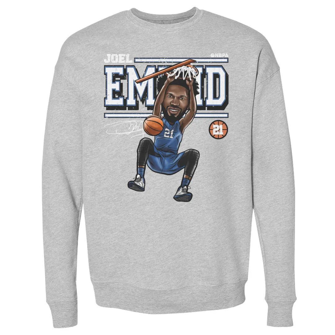 Joel Embiid Cartoon WHT sold by 500 Level