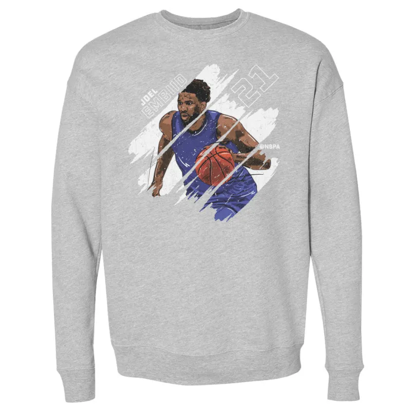 Joel Embiid Philadelphia Stripes WHT sold by 500 Level