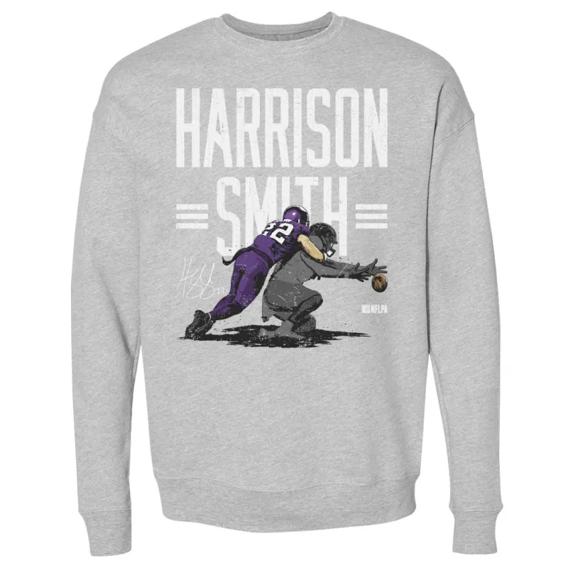 Harrison Smith Minnesota Tackle WHT sold by 500 Level