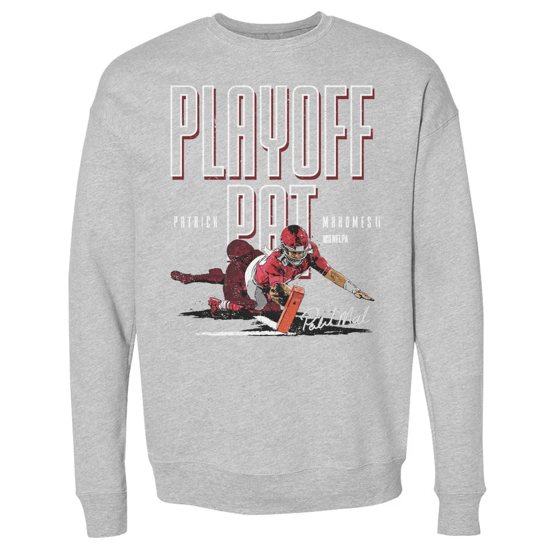 Patrick Mahomes Kansas City Playoff Pat WHT sold by 500 Level