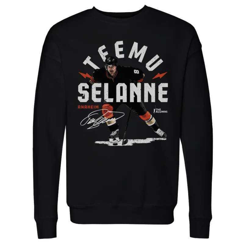 Teemu Selanne Anaheim Arc WHT sold by 500 Level