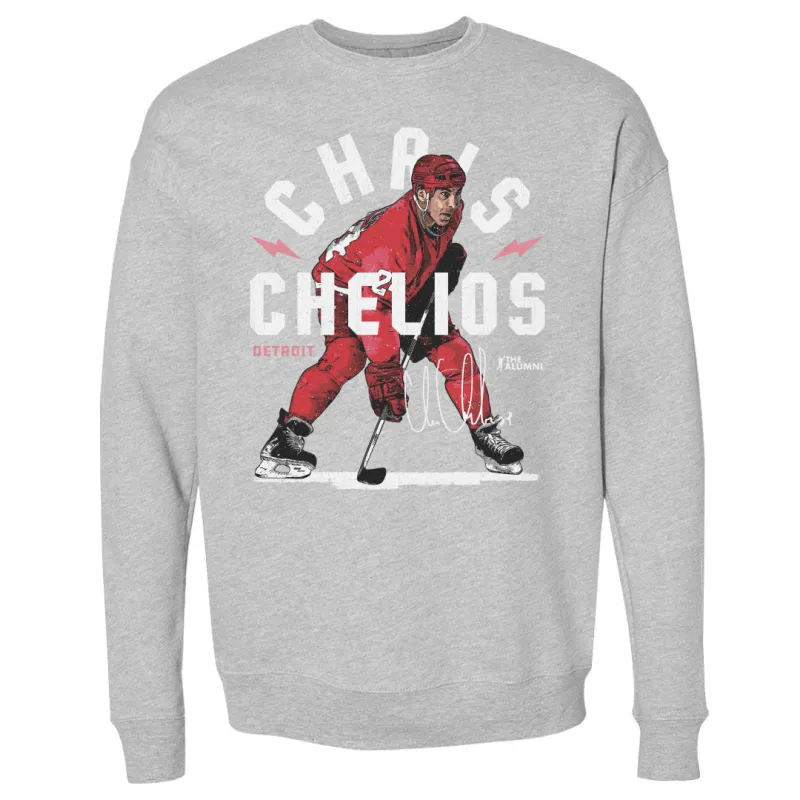 Chris Chelios Detroit Arc WHT sold by 500 Level
