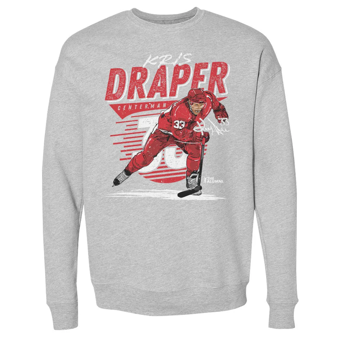 Kris Draper Detroit Retro WHT sold by 500 Level