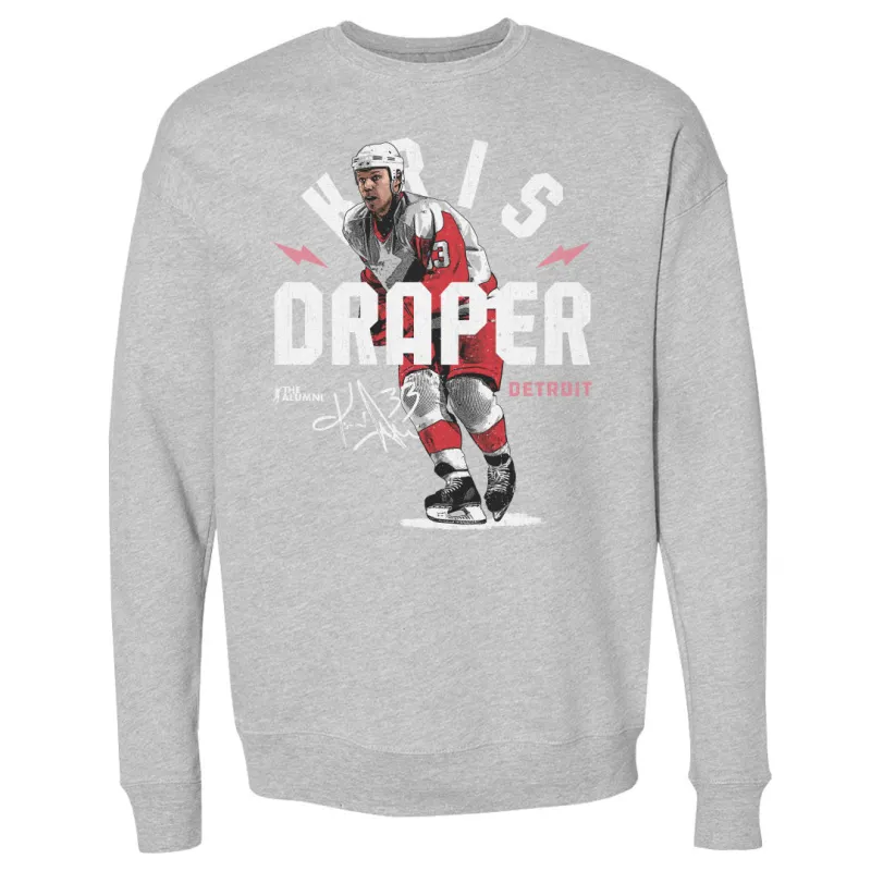 Kris Draper Detroit Arc WHT sold by 500 Level