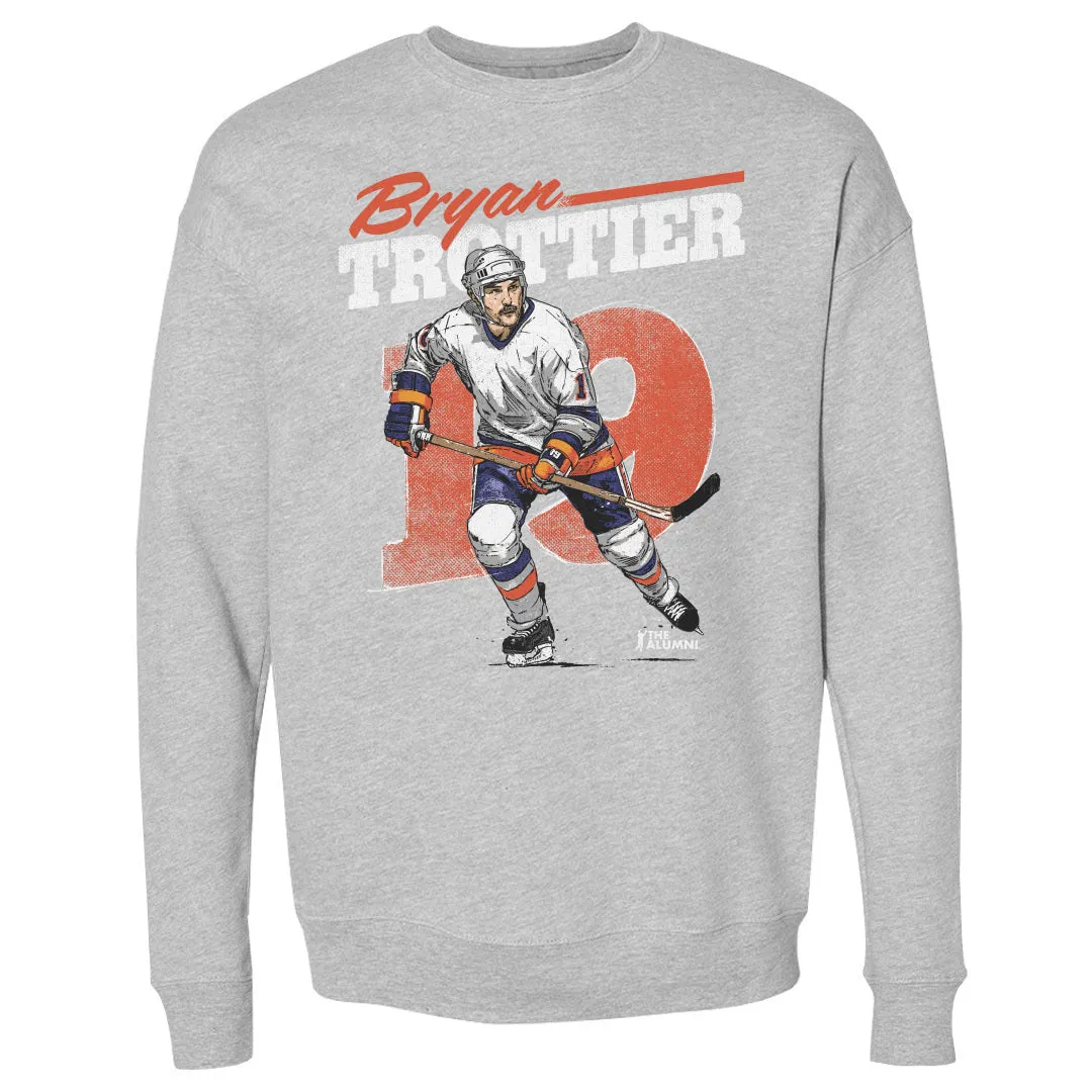 Bryan Trottier New York I Retro WHT sold by 500 Level