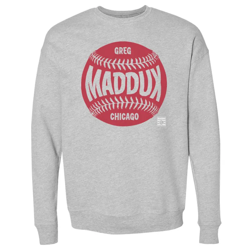 Greg Maddux Chicago Baseball WHT sold by 500 Level