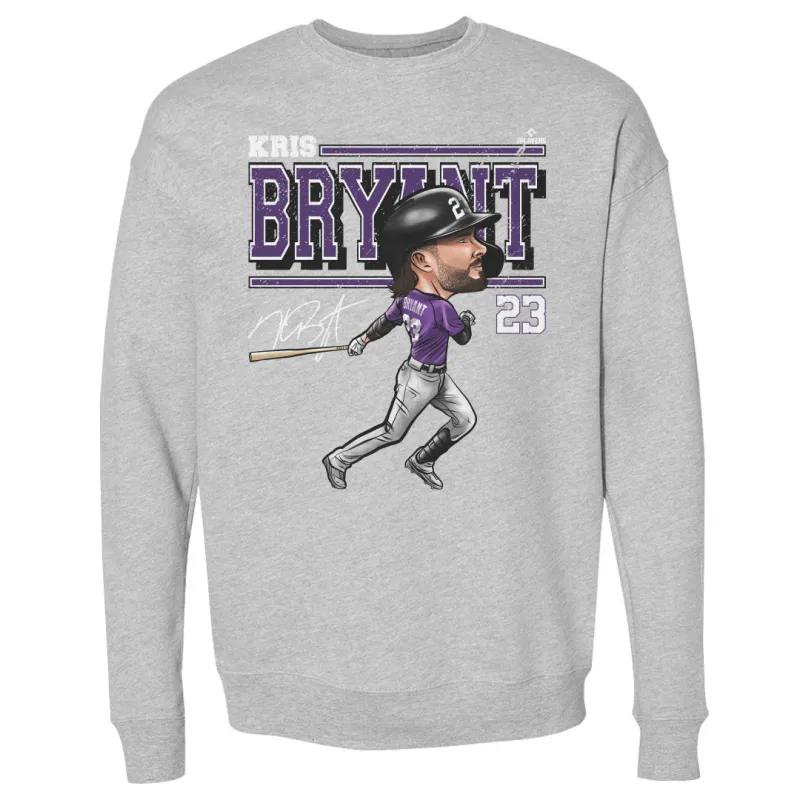 Kris Bryant Colorado Cartoon WHT sold by 500 Level
