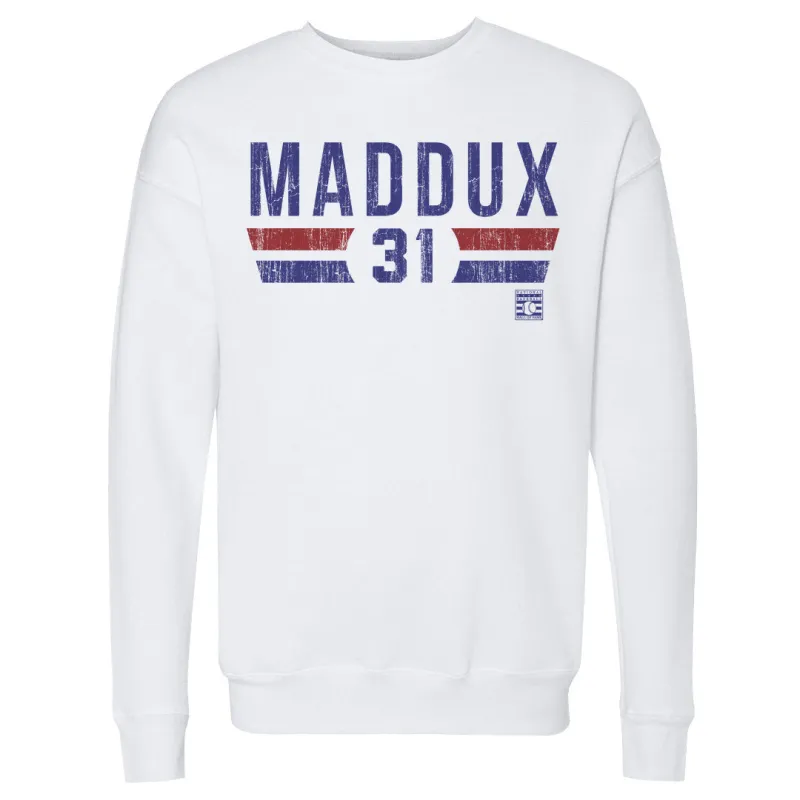 Greg Maddux Chicago Font sold by 500 Level