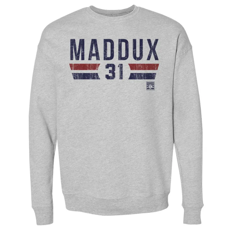 Greg Maddux Atlanta Font sold by 500 Level