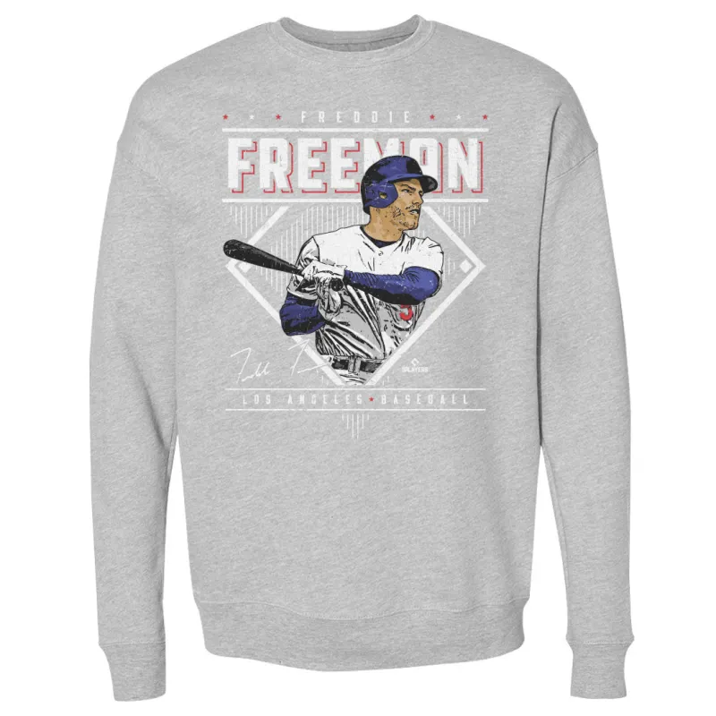 Freddie Freeman Los Angeles D Vintage WHT sold by 500 Level