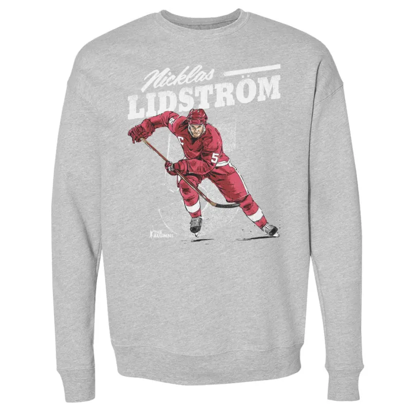 Nicklas Lidstrom Detroit Retro WHT sold by 500 Level