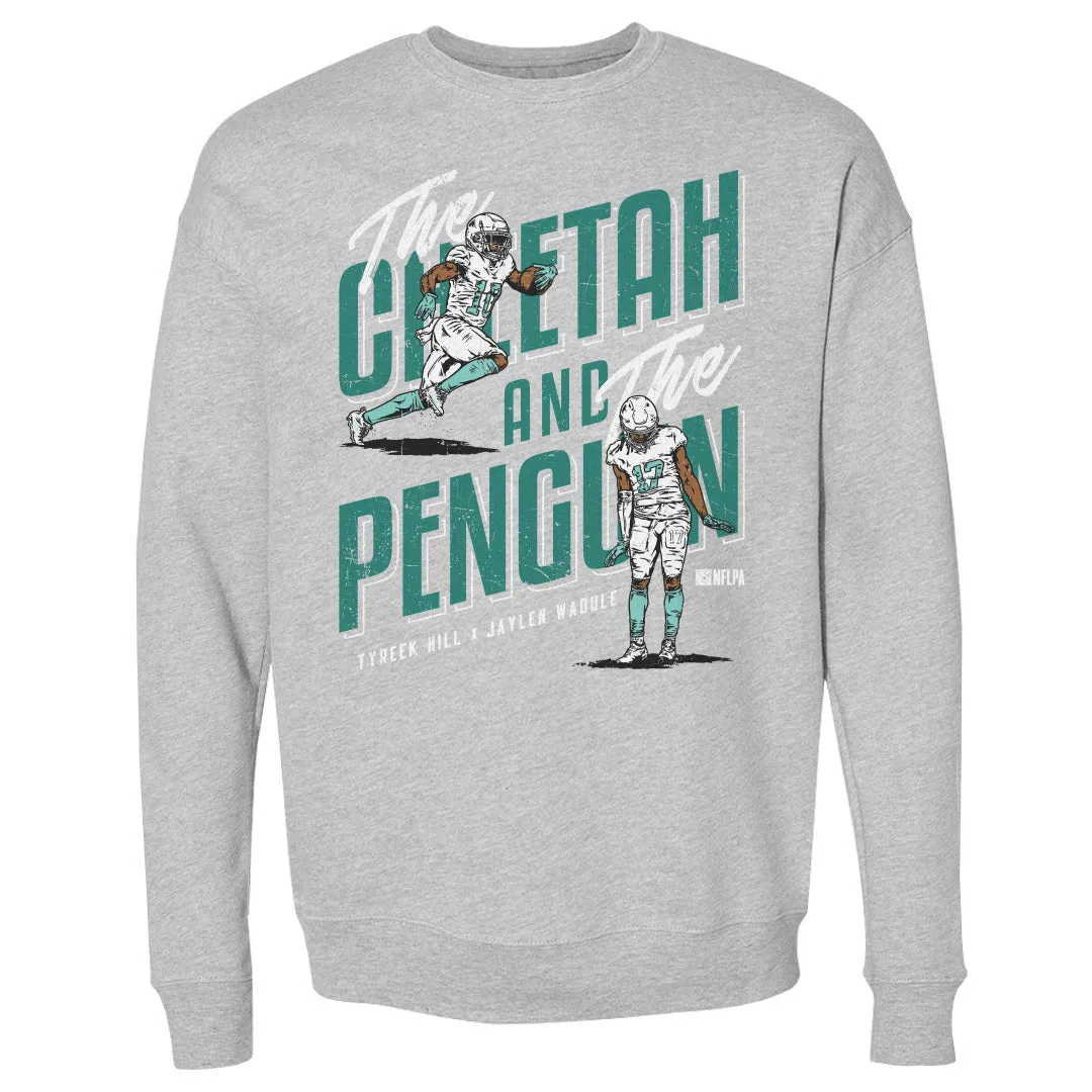 Tyreek Hill & Jaylen Waddle Miami Cheetah And Penguin WHT sold by 500 Level