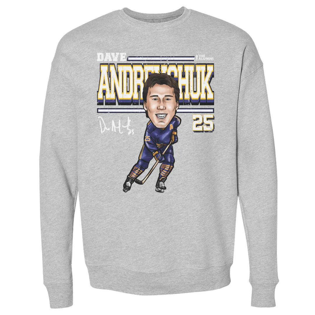 Dave Andreychuk Buffalo Cartoon WHT sold by 500 Level