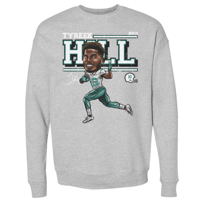 Tyreek Hill Miami Cartoon WHT sold by 500 Level