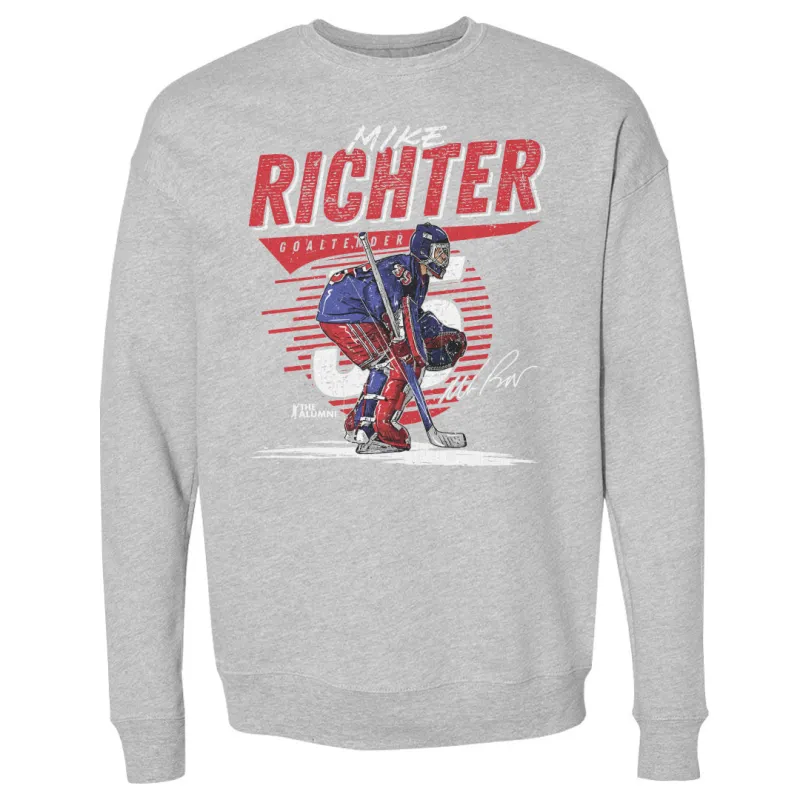 Mike Richter New York R Comet WHT sold by 500 Level