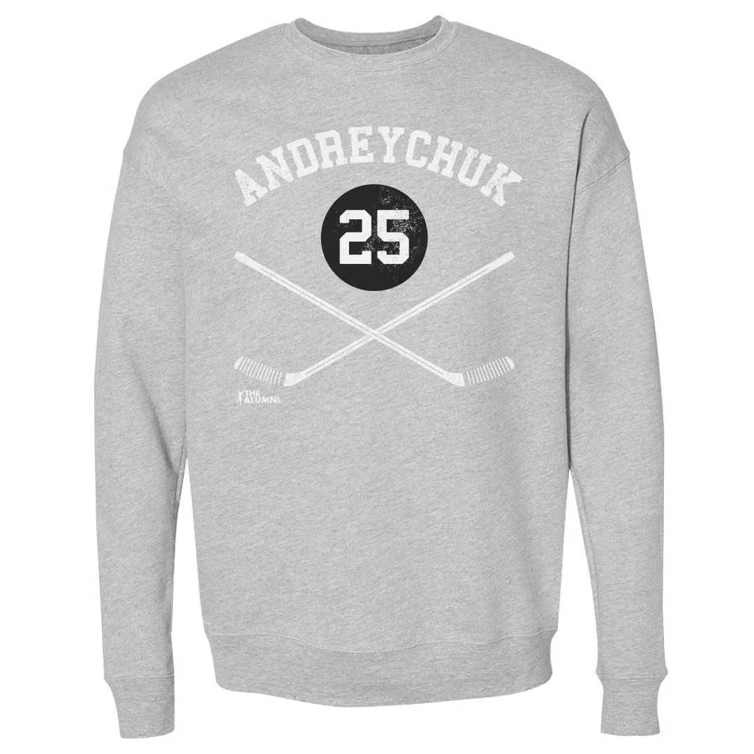 Dave Andreychuk Tampa Bay 25 Sticks WHT sold by 500 Level