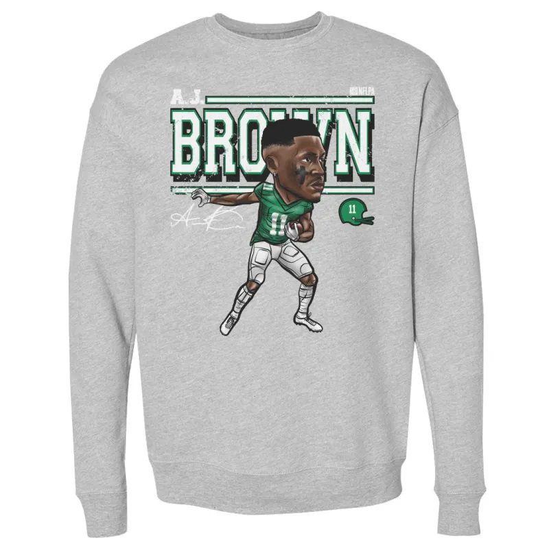 A.J. Brown Philadelphia Cartoon WHT sold by 500 Level