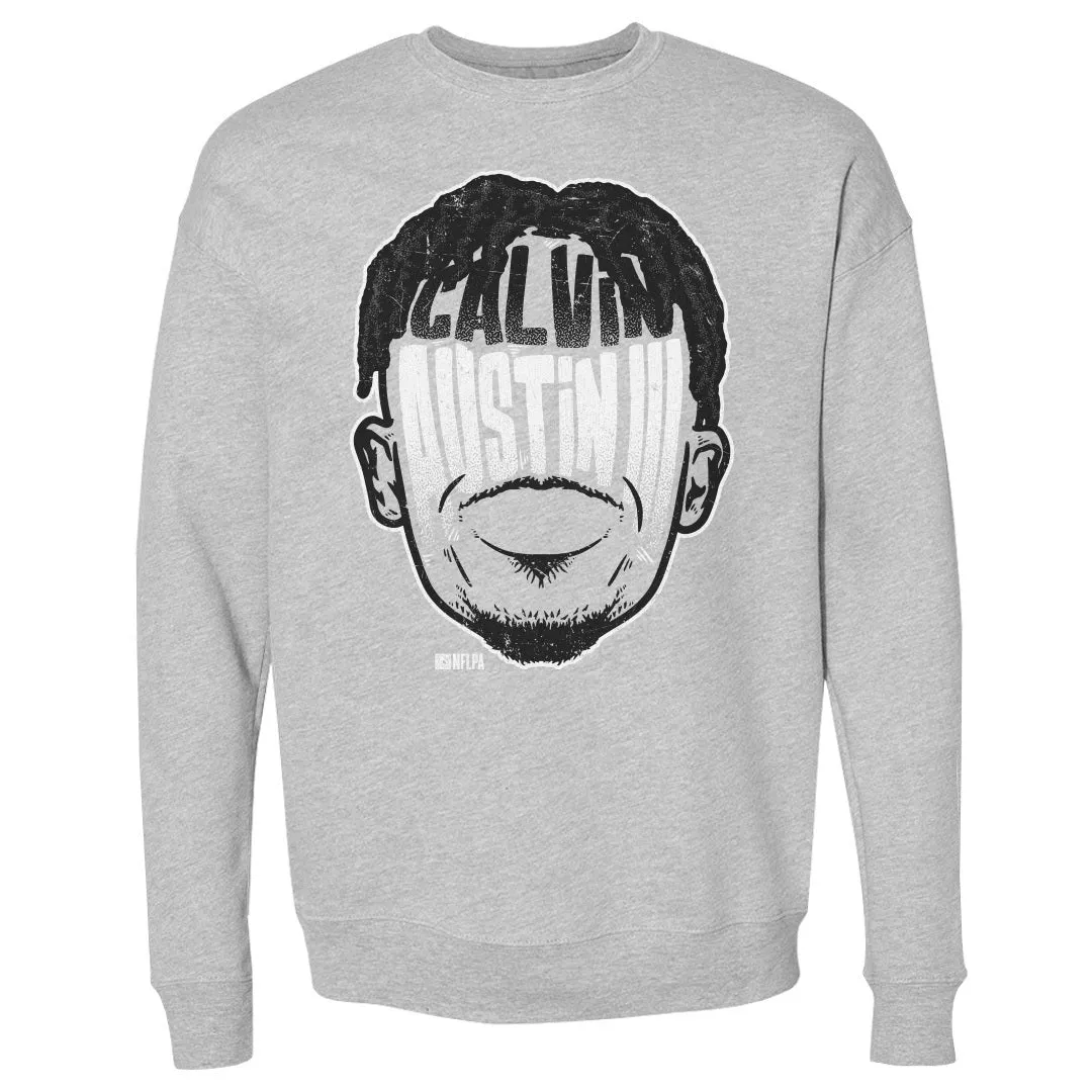 Calvin Austin III Pittsburgh Player Silhouette WHT sold by 500 Level