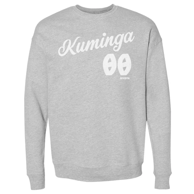 Jonathan Kuminga Golden State Script WHT sold by 500 Level
