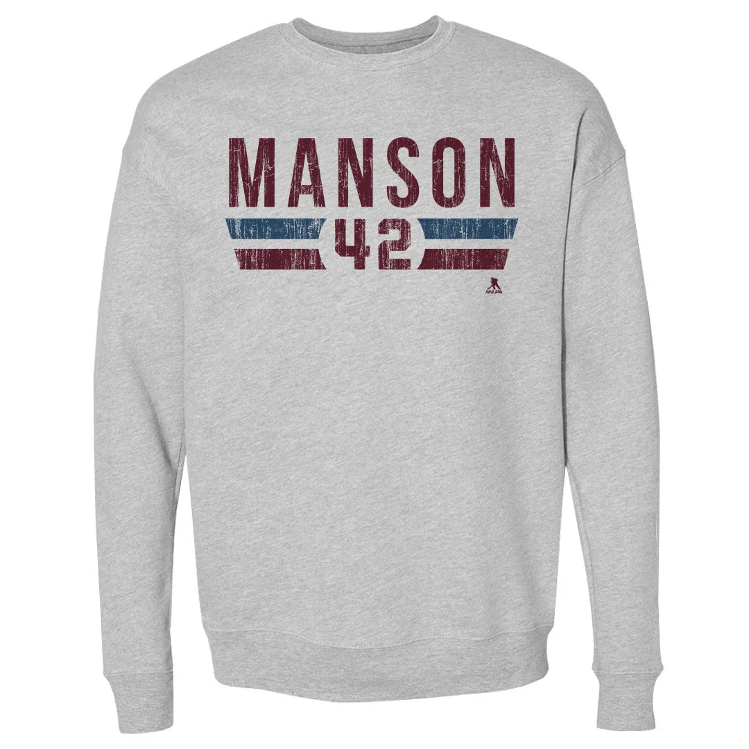 Josh Manson Colorado Font sold by 500 Level