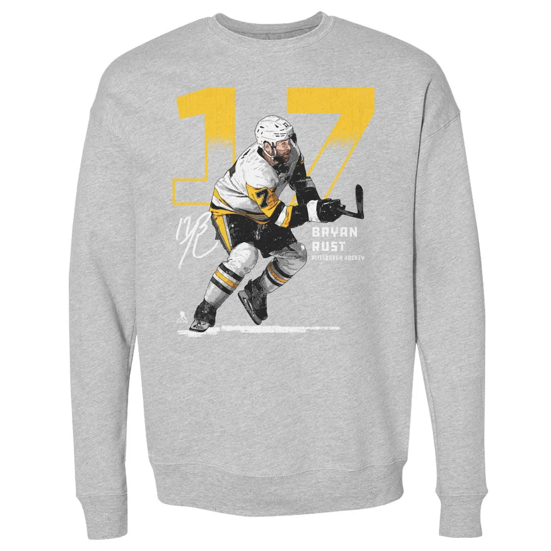 Bryan Rust Pittsburgh Outline WHT sold by 500 Level product image thumbnail 2