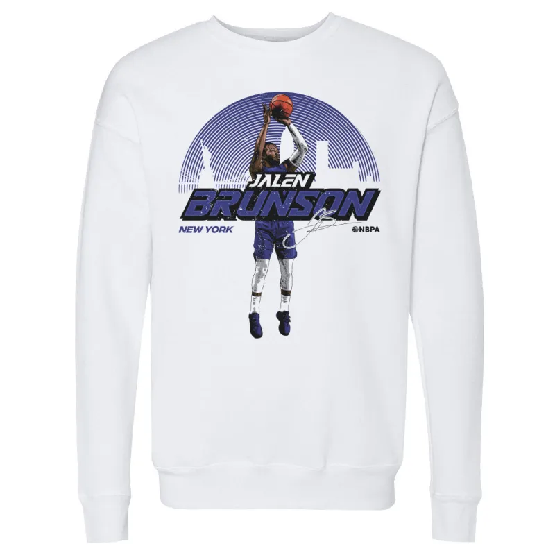 Jalen Brunson New York Skyline sold by 500 Level