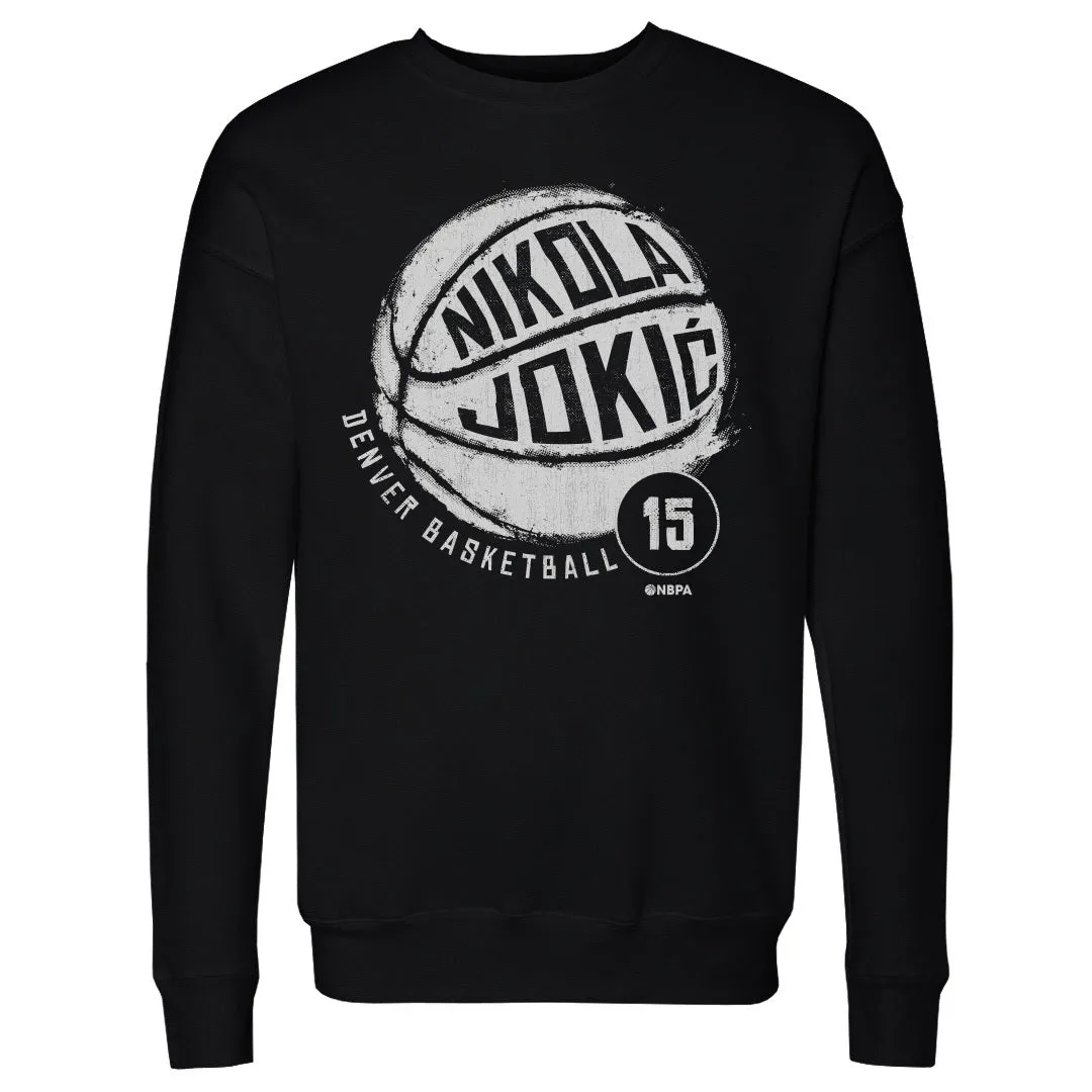 Nikola Jokic Denver Basketball WHT sold by 500 Level